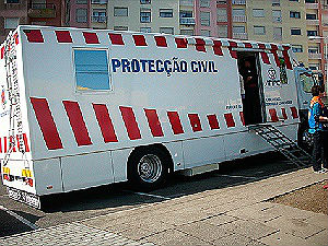 TRABALHADORES DA PROTECÇÃO CIVIL PROTESTARAM EM FRENTE À CÂMARA MUNICIPAL DE LISBOA