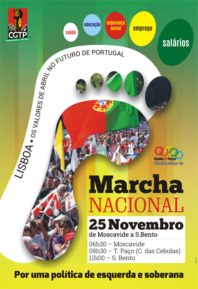 MARCHA NACIONAL A 25 DE NOVEMBRO!
