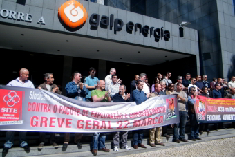 DIAS DE LUTA NA GALP ENERGIA