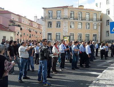 marcha greve luta carris