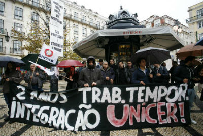 TRABALHADORES DA UNICER EM LUTA TERMINARAM ONTEM GREVE DE VÁRIOS DIAS