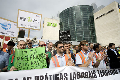 COMPROMISSO DO GOVERNO FAZ DESCONVOCAR GREVES NOS AEROPORTOS