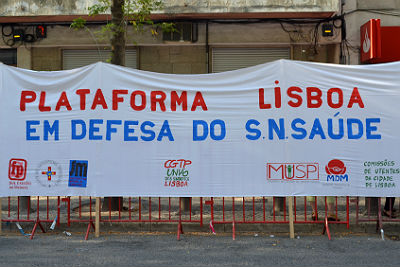 PLATAFORMA LISBOA EM DEFESA DO SNS FOI RECEBIDA PELA ADMINISTRAÇÃO DO CENTRO HOSPITALAR LISBOA CENTRAL