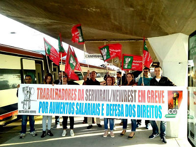 TRABALHADORES CANTINAS E REFEITÓRIOS EM LUTA REALIZARAM GREVE