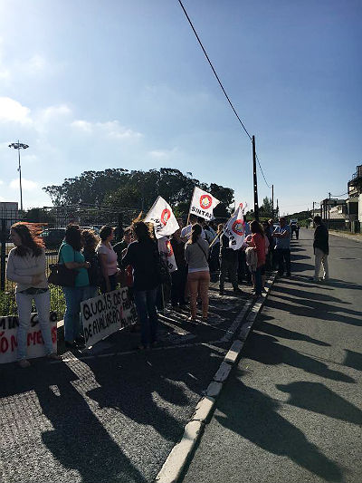 TRABALHADORES DA PANRICO FAZEM GREVE!