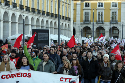 LUTA NOS CTT - POR AUMENTOS SALARIAIS