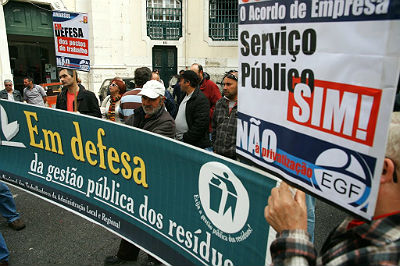 stal contra privatização da EGF