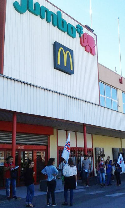 A EMPRESA JUMBO/AUCHAN NÃO RESPEITA OS DIREITOS DOS TRABALHADORES