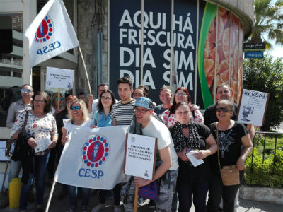 TRABALHADORES DO PINGO DOCE DE SASSOEIROS DENUNCIAM MÁS CONDIÇÕES DE TRABALHO!
