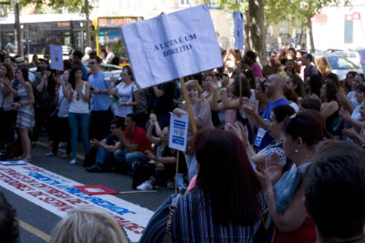 CALL CENTER DA RANDSTAD/EDP EM GREVE NO CARNAVAL