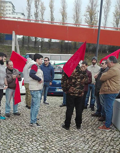 TRABALHADORES DA EMPRESA GRÁFICA FUNCHALENSE EM LUTA POR MELHORES CONDIÇÕES SALARIAIS 