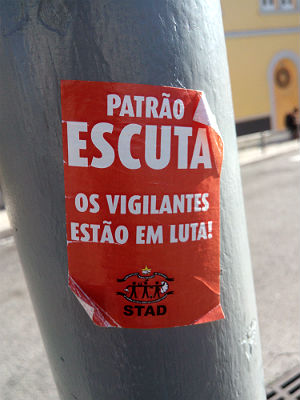 VIGILANTES EM LUTA NO VIRAR DO ANO