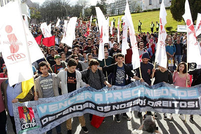 MANIFESTAÇÃO DE JOVENS TRABALHADORES A 28 DE MARÇO!