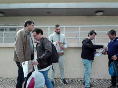 CONTACTOS NAS EMPRESAS DO DISTRITO DÃO FORÇA AO ROTEIRO CONTRA A PRECARIEADE