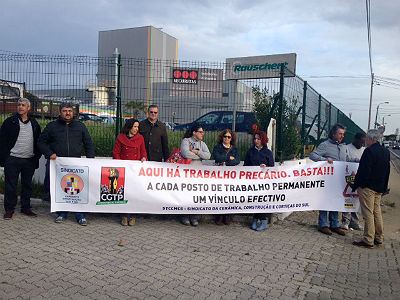 ROTEIRO CONTRA A PRECARIEDADE PERCORRE A REGIÃO DE LISBOA